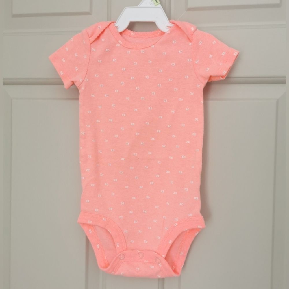 3/$12 Carter's short sleeve onesie size 12 m